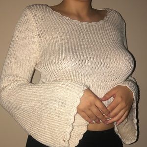 Forever 21 cream sweater